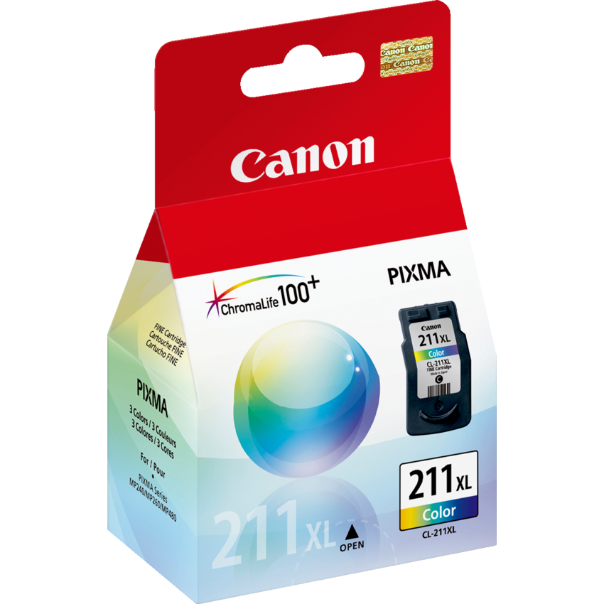 Canon Inkjet Cartridge CL-211XL #211XL Colour