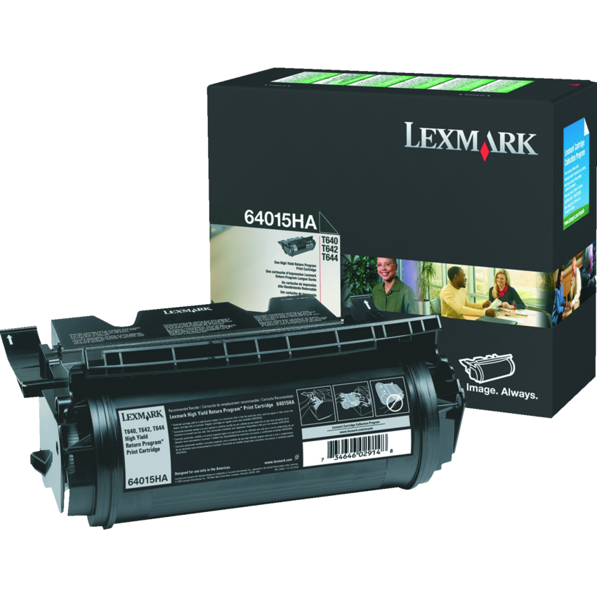 Lexmark® Laser Cartridge High Yield Return Program 64015HA