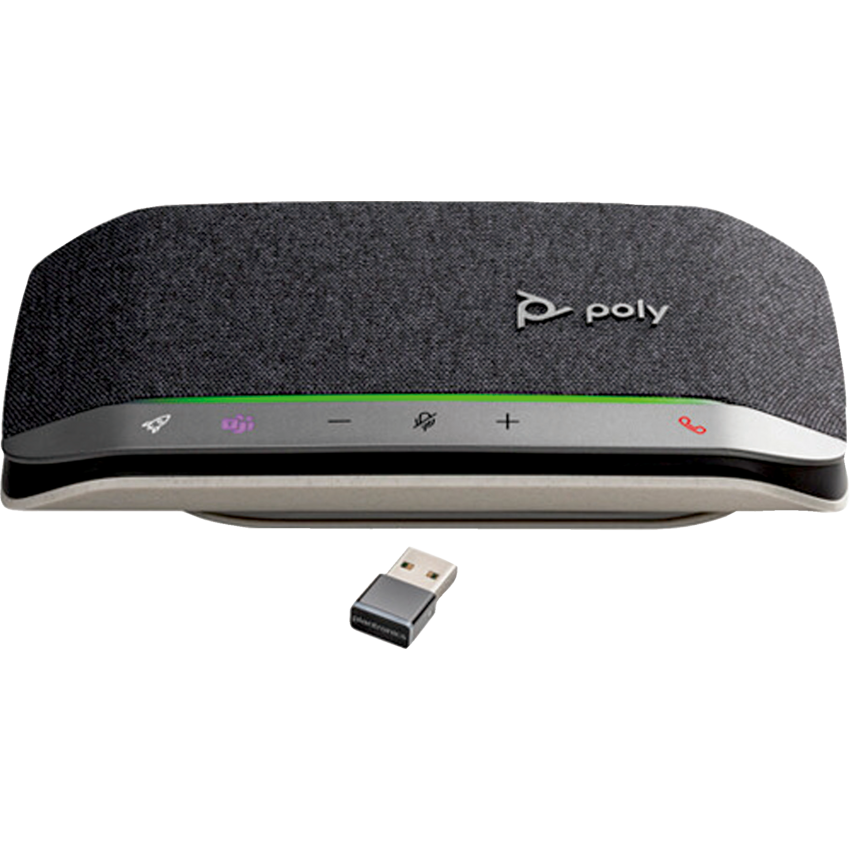 Poly Sync 20+USB-A Speakerphone Microsoft Teams Certified Silver