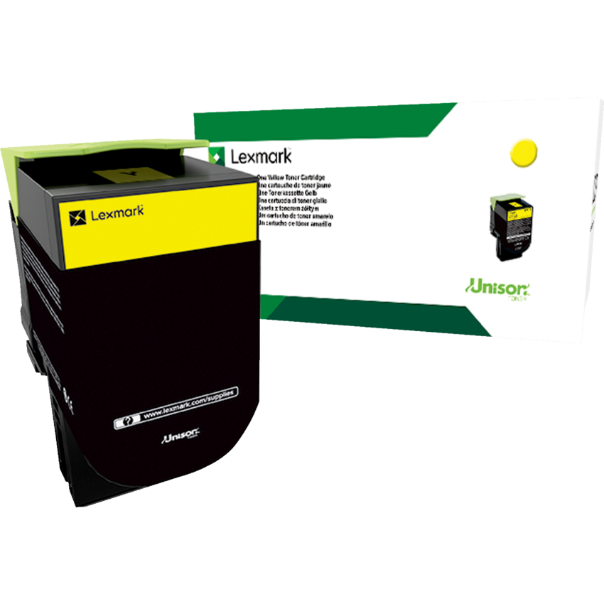 Lexmark® Laser Cartridges Return Program 801SY Yellow