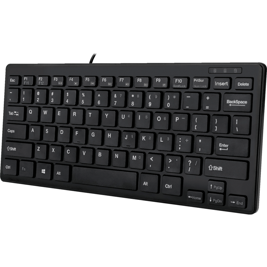 Adesso USB Mini Keyboard 11-1/4"W x 5"D x 1"H English