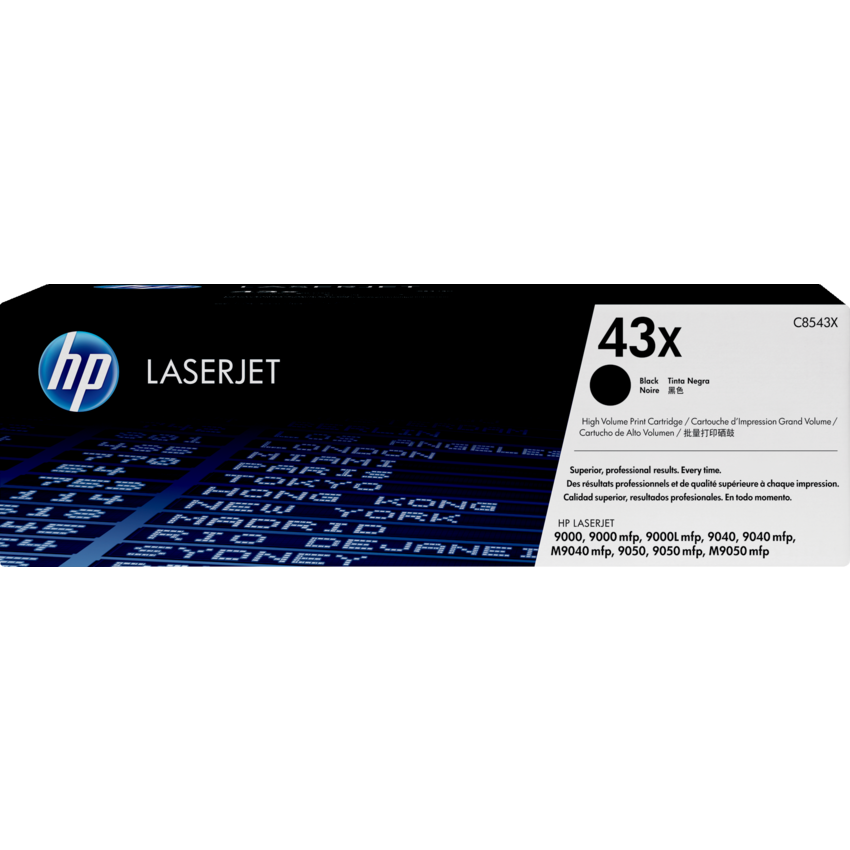 HP LaserJet Laser Cartridge #43X Black