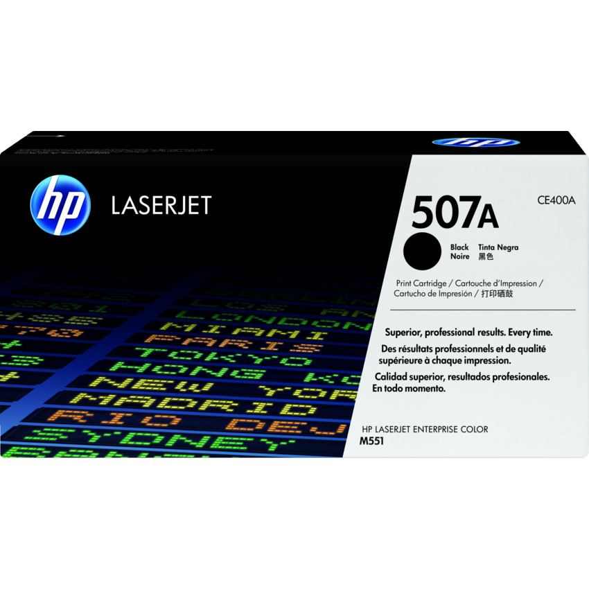 HP LaserJet Laser Cartridge #507A Black