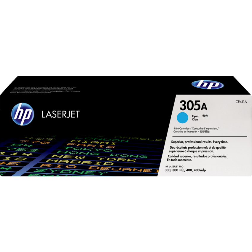 HP LaserJet Laser Cartridge #305A Cyan