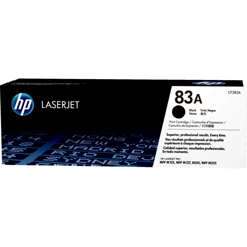 HP Laser Cartridges #83A Black