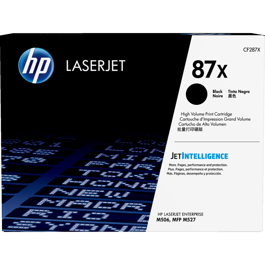 HP Laser Cartridge #87X High Yield Black