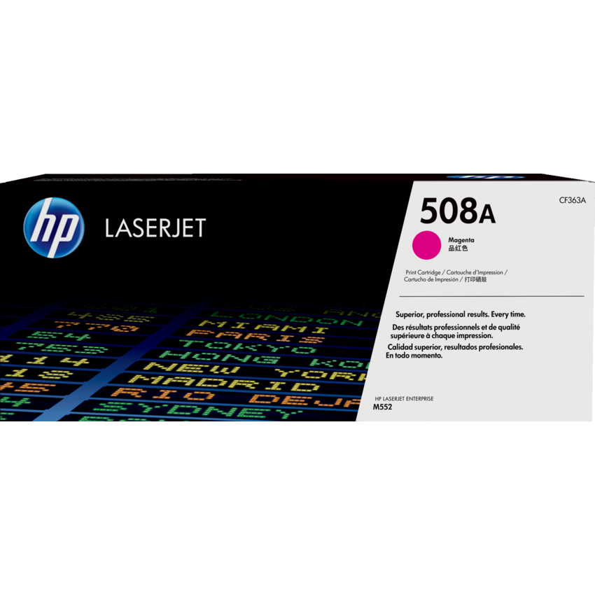 HP Laser Cartridge CF363A #508A Magenta