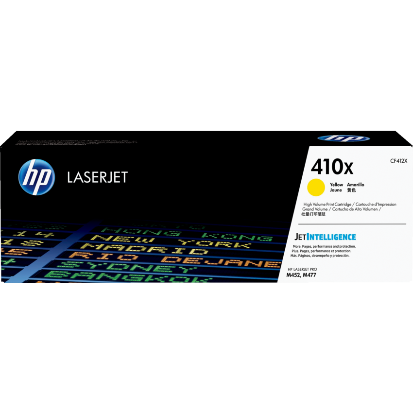 HP Laser Cartridge #410X Yellow