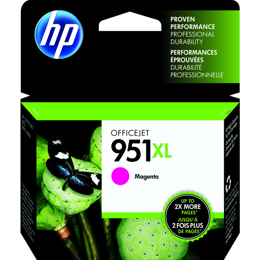 HP Inkjet Cartridge High Yield CN047AN#140 # 951XL Magenta
