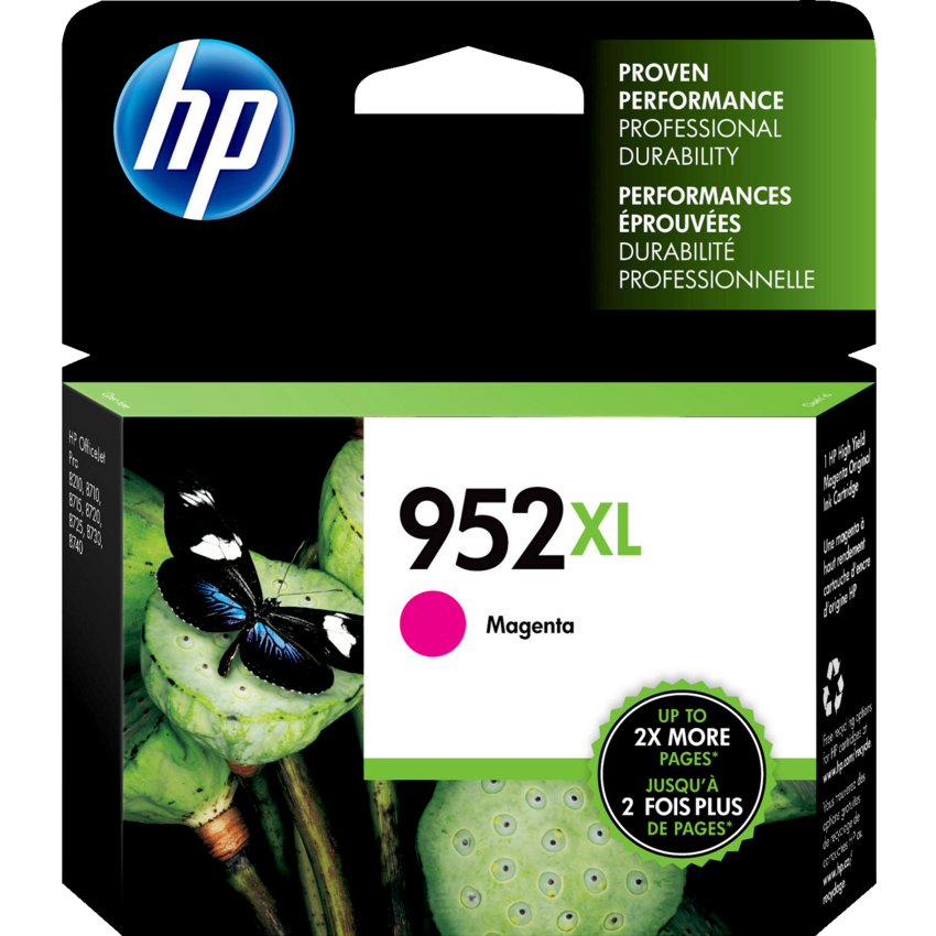 HP Inkjet Cartridge #952XL Magenta