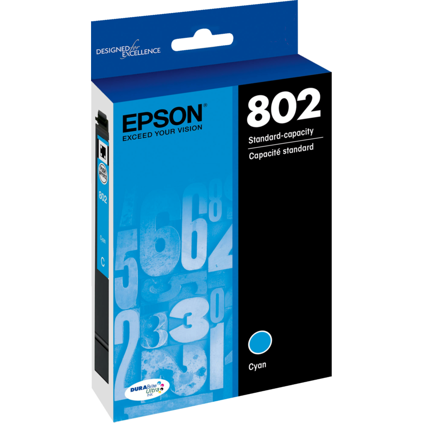 Epson® Inkjet Cartridges T802220 Cyan