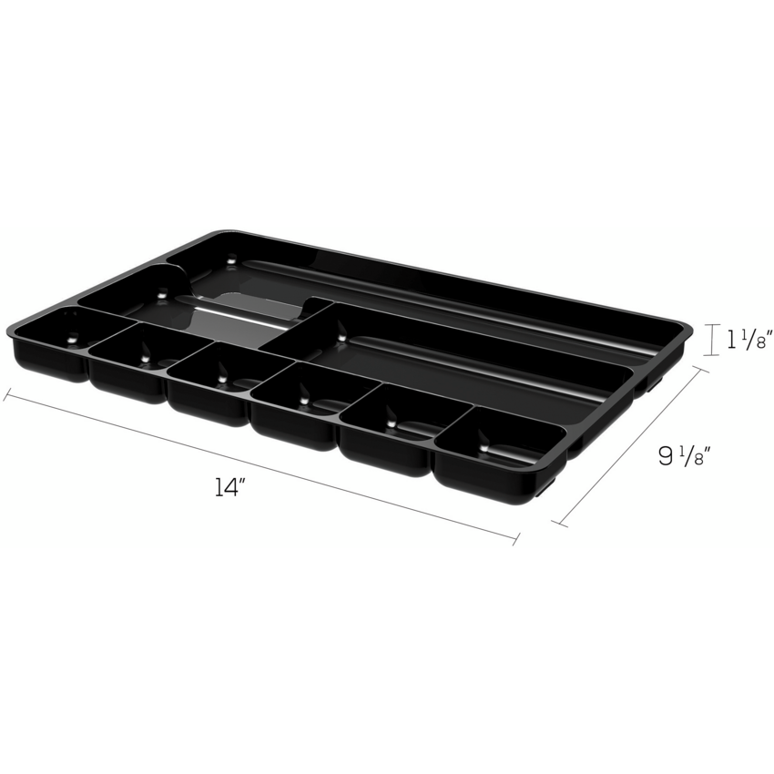 Deflecto® Sustainable Office® Desk Accessories Drawer Organizer Black
