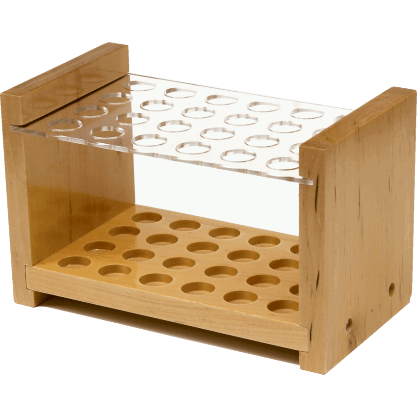 Creativity Street® Paint Brush Holder Wood/Acrylic 8-1/4" W x 5" D