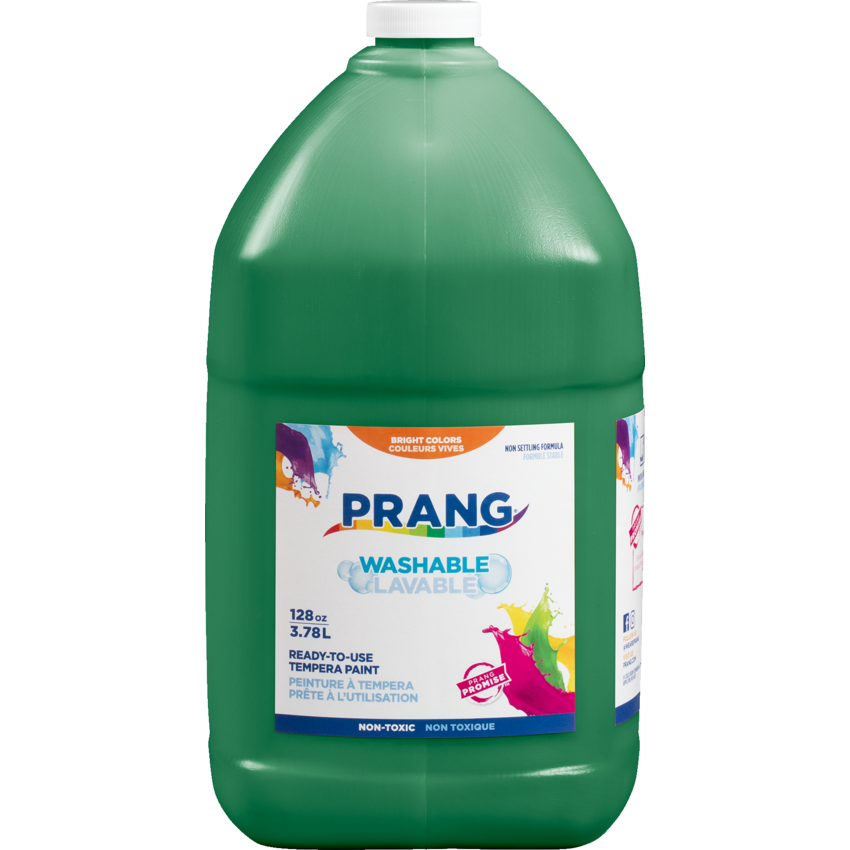 Prang® Washable Ready-To-Use Tempera Paint 3.79 L Green