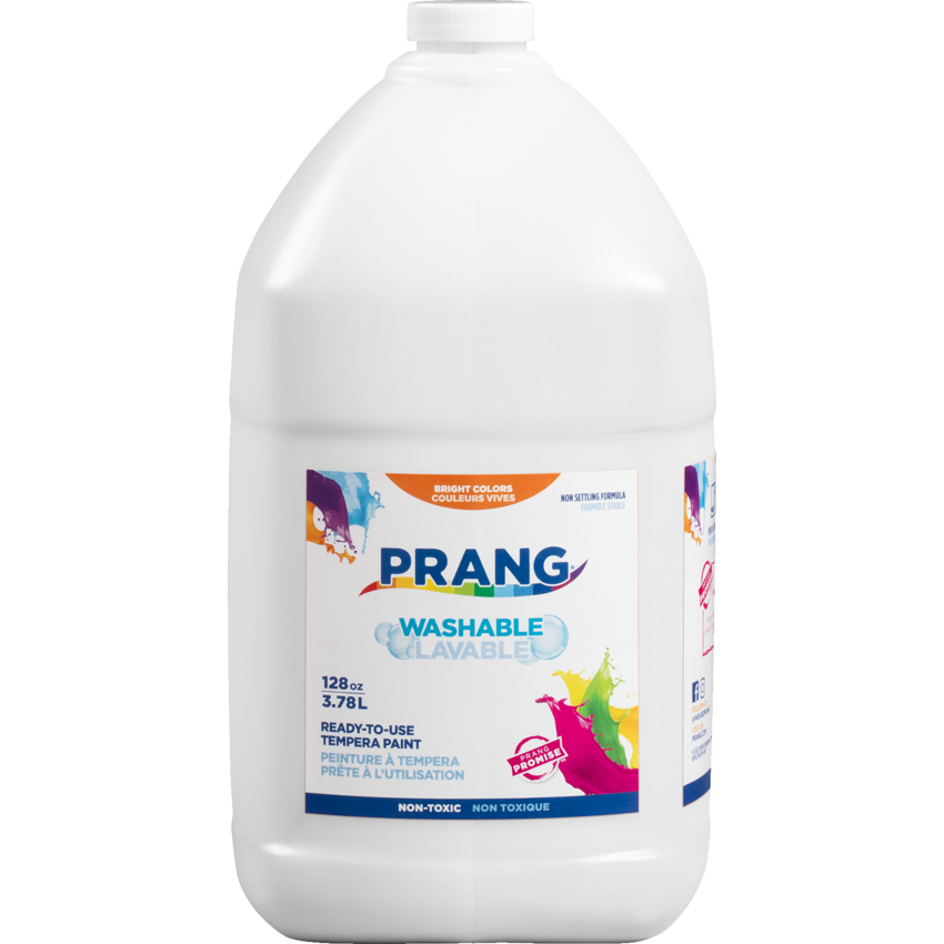 Prang® Washable Ready-To-Use Tempera Paint 3.79 L White