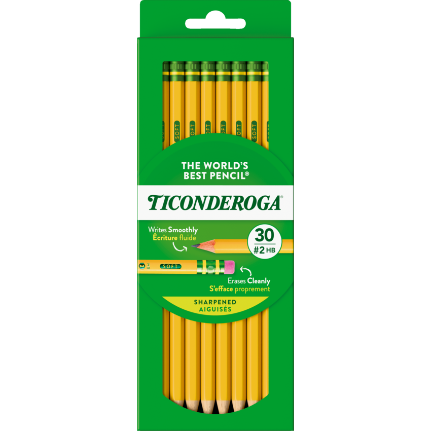 Ticonderoga® Pencils HB 30/box