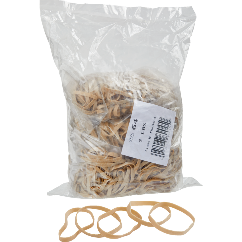 Dixon® Star® Rubber Bands #64 5 lb