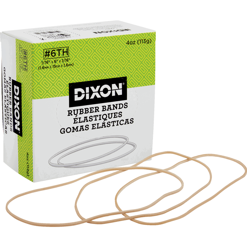 Dixon® Star® Rubber Bands  #6 1/4 lb/pkg