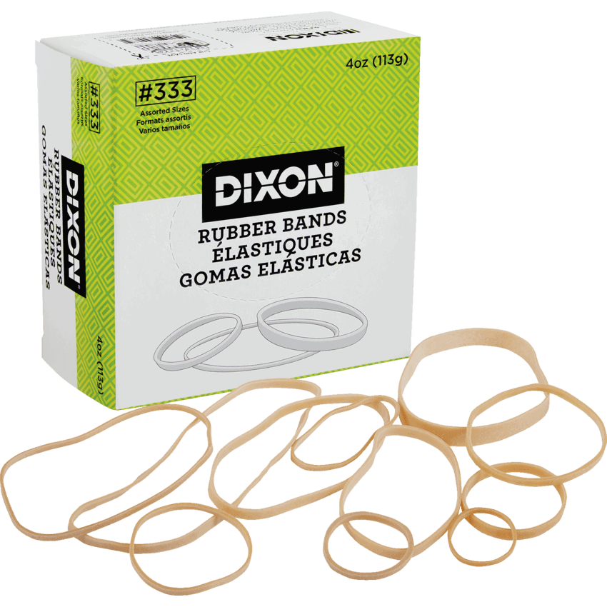 Dixon® Star® Rubber Bands #333 1/4 lb/pkg