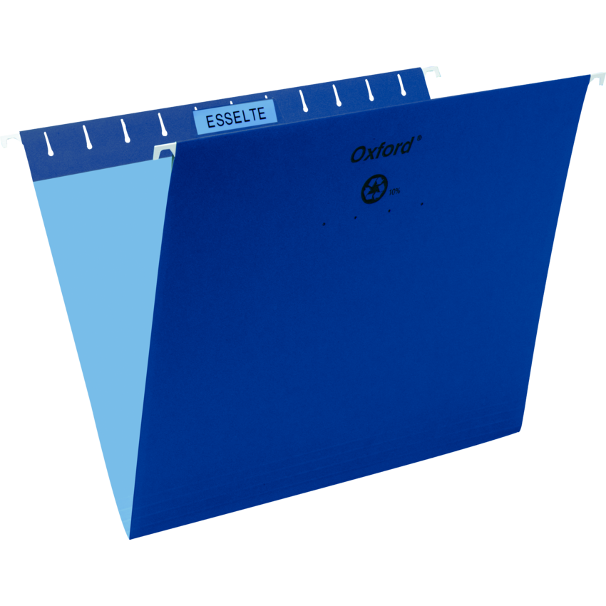 Pendaflex® Essentials™ Economy Hanging File Folder Letter Navy 25/box
