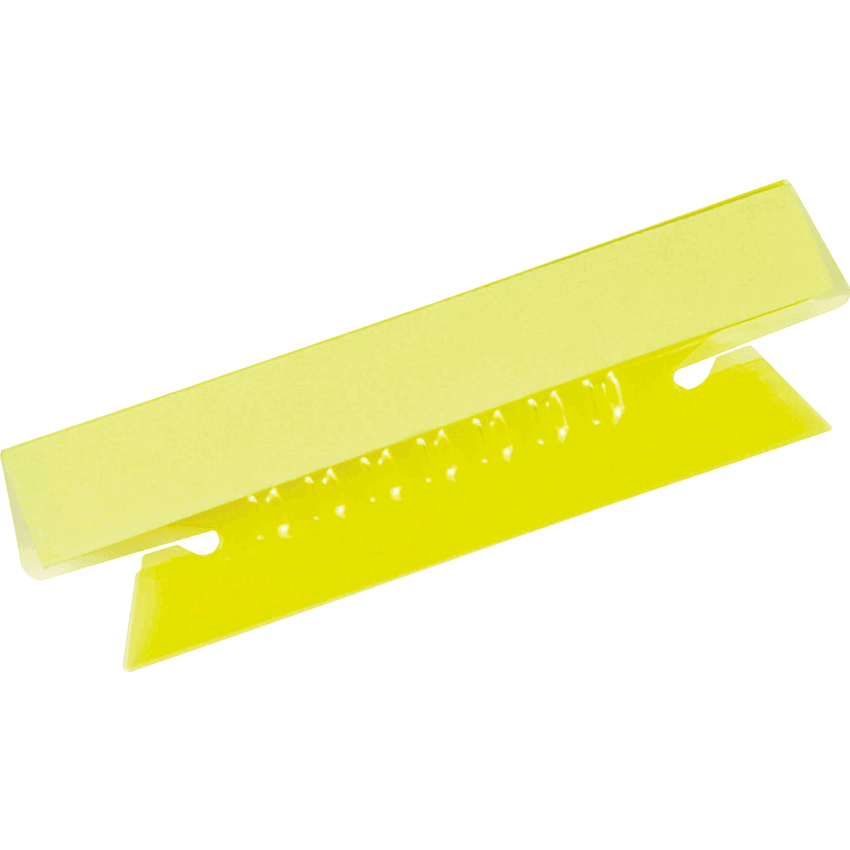 Oxford® Flexible Tabs 3-1/2" Yellow 25/pkg