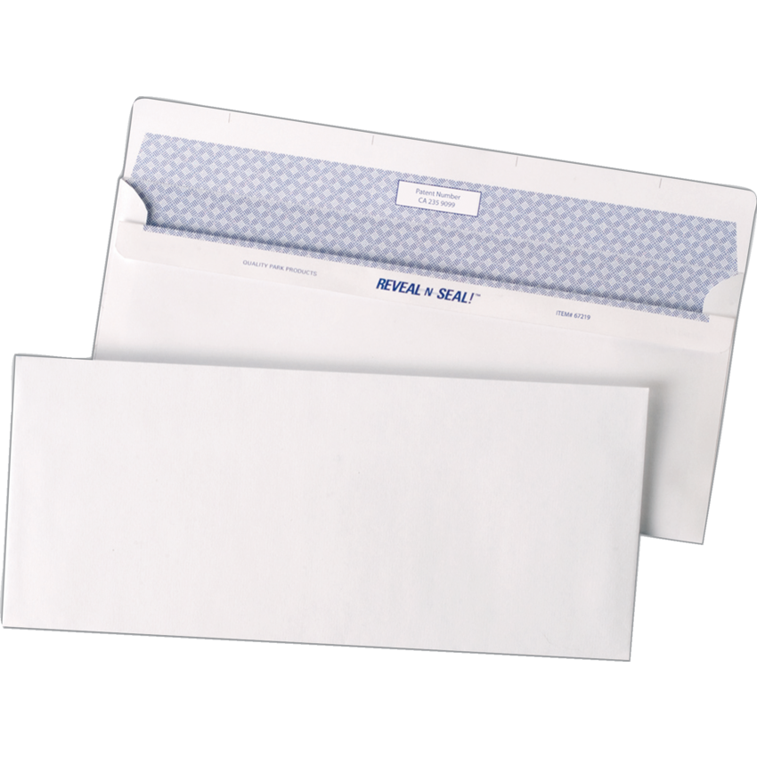 Quality Park® Reveal-N-Seal® Envelopes # 10, 500/box
