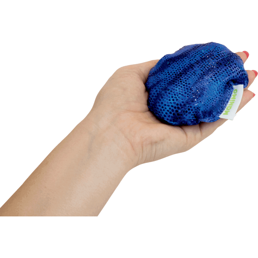 Manimo® Stress Ball Full Moon 10 cm Blue