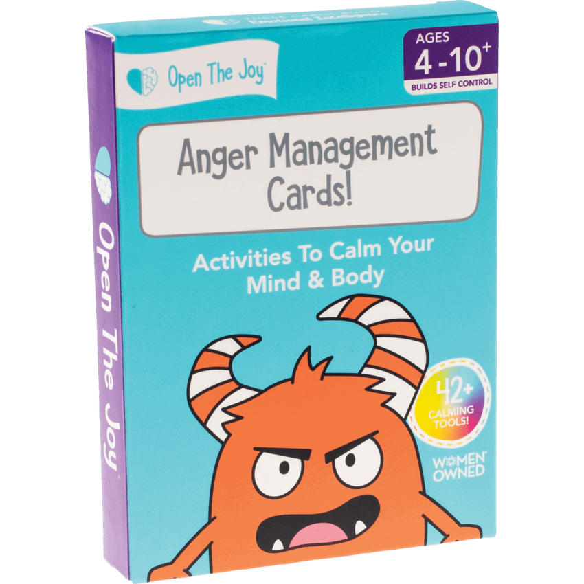 Open The Joy® Anger Management Cards! English