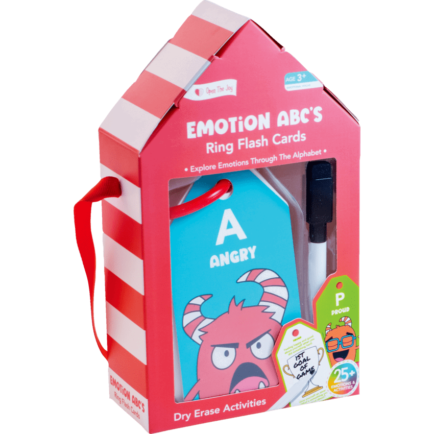 Open The Joy® Emotions ABC's Flash Cards English