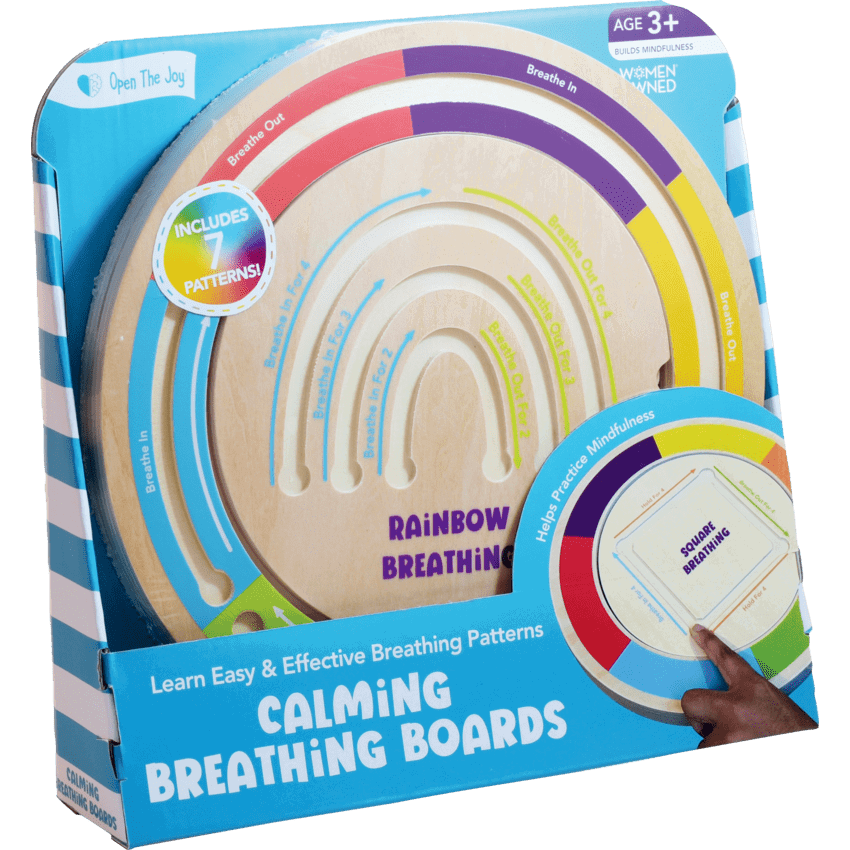 Open The Joy® Calming Breathing Boards English