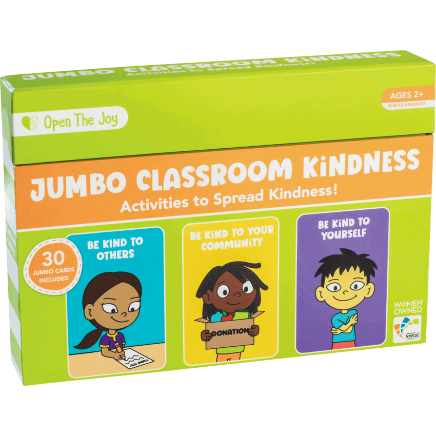 Open The Joy® Jumbo Kindness Cards English 30/pkg