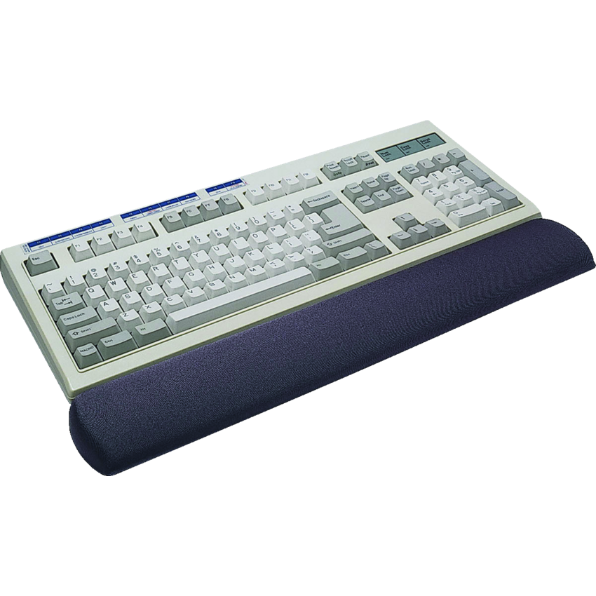 DAC® Super-Gel™ Straight Edge Keyboard Wrist Rest Grey