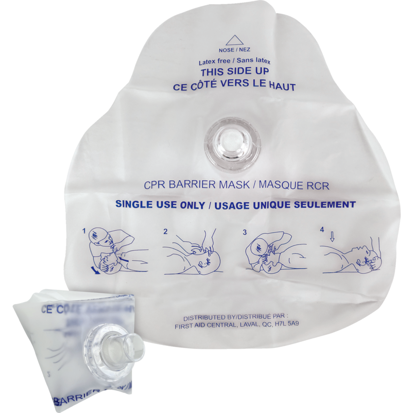 First Aid Central® CPR Face Shield with Filter