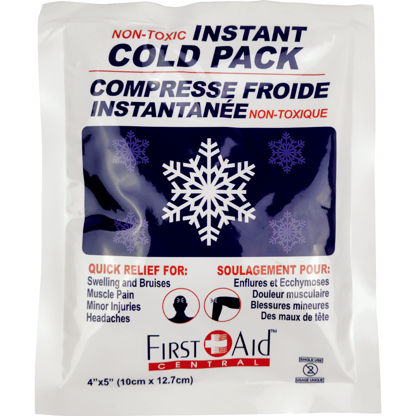 First Aid Central® Instant Cold Pack 4" x 5