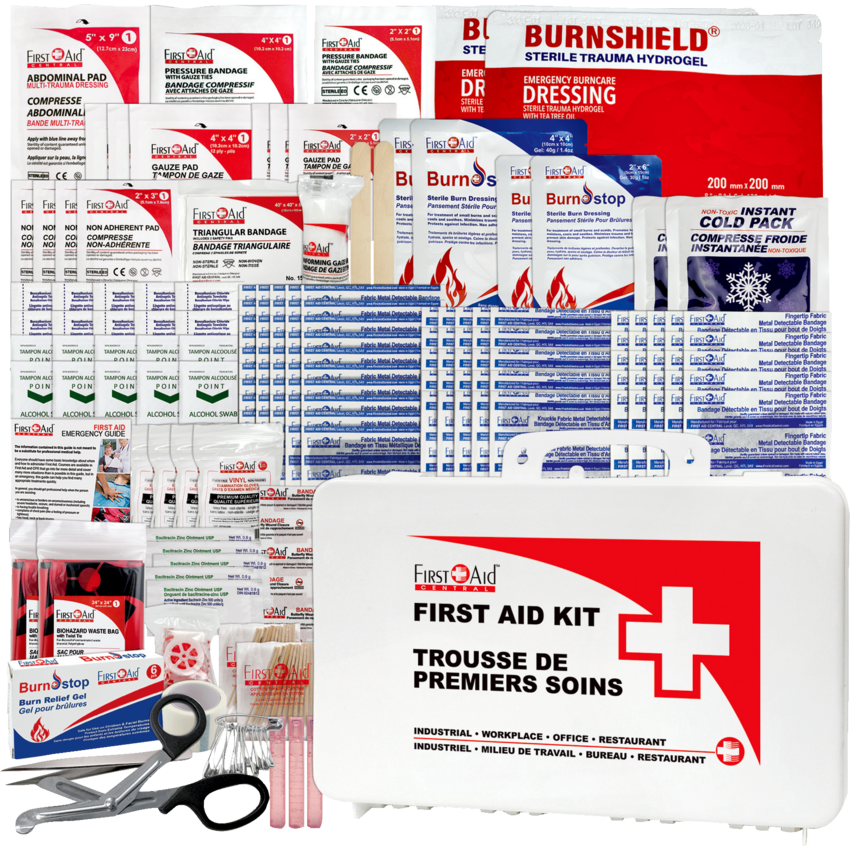 First Aid Central® Restaurant and Food Service First Aid Kit
