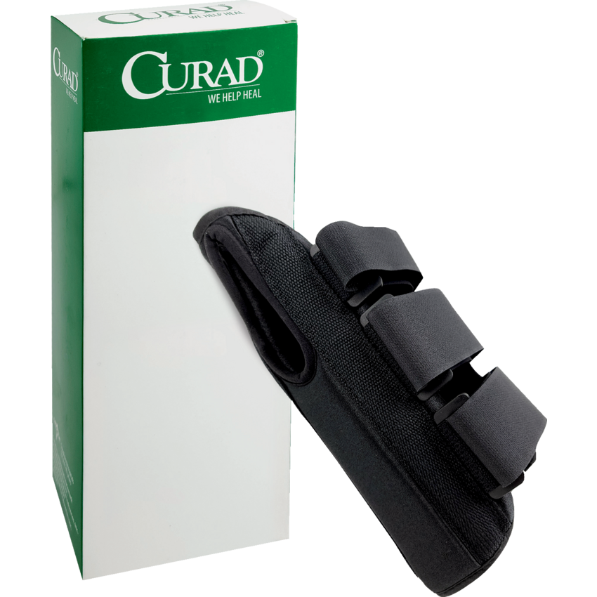 First Aid Central® Curad® Wrist Brace Right Black