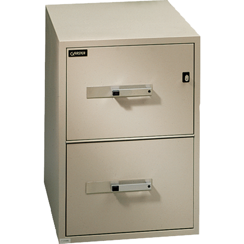 Gardex® Insulated Vertical Filing Cabinet 2-Drawer Legal 31"D