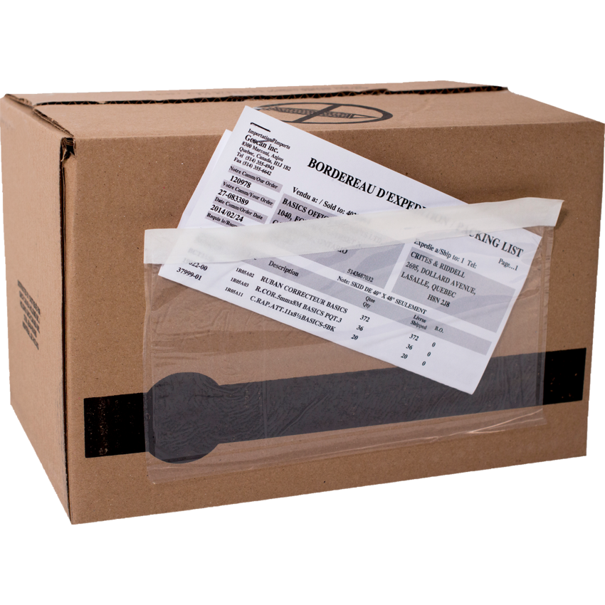 Geocan Packing List Envelopes 5-1/2" x 10" 100/pkg