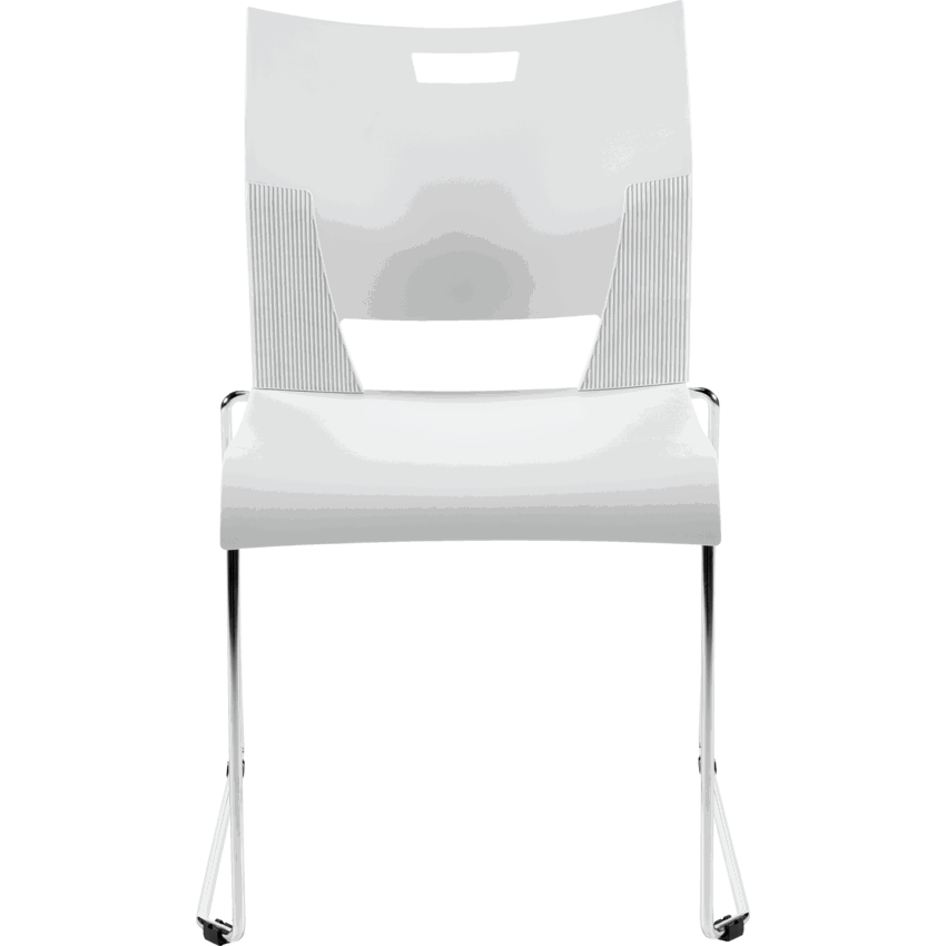 Global® Duet™ Stacking Chair Armless Cloud