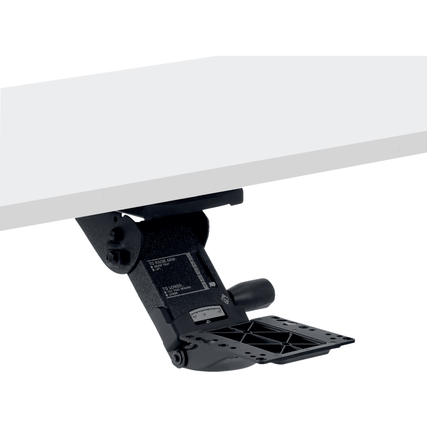 Global® Productivity Solutions™ Lift-N-Lock Keyboard Mechanism 9"W x 23-3/4"D x 9-3/4"H