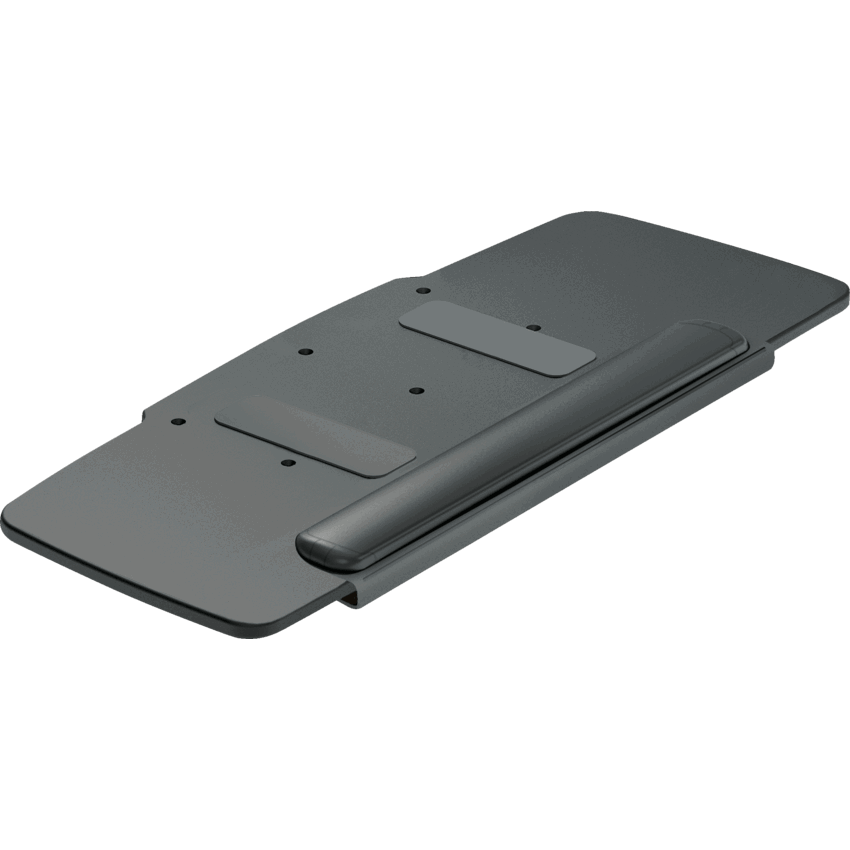 Global® Productivity Solutions™ HDPE Keyboard Tray 27-1/2"W x 11-1/2"D x 3/8"H