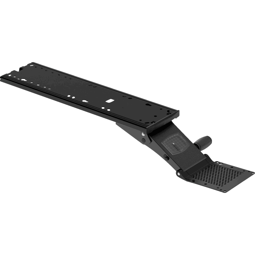 Global® Productivity Solutions™ Slim Fit Keyboard Support Mechanism 7-1/2"W x 17-1/2"D x 4-3/4"H