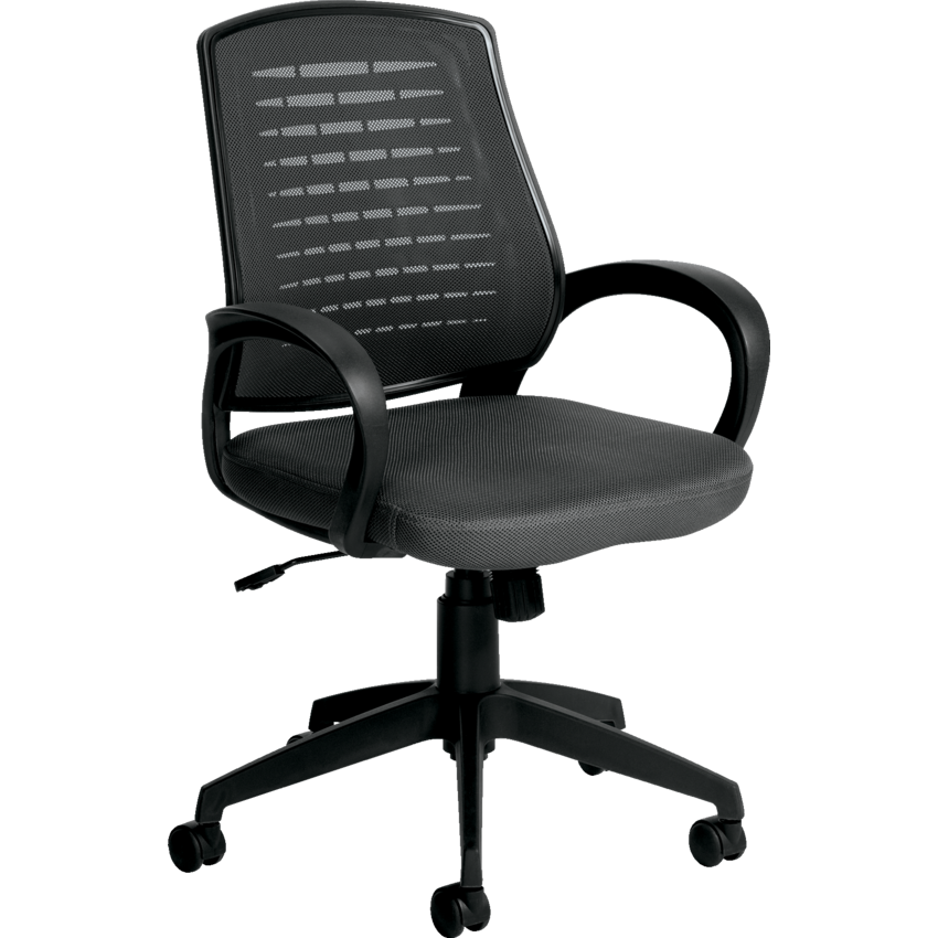 Offices To Go Java Mesh Medium Back Tilter Chair Black