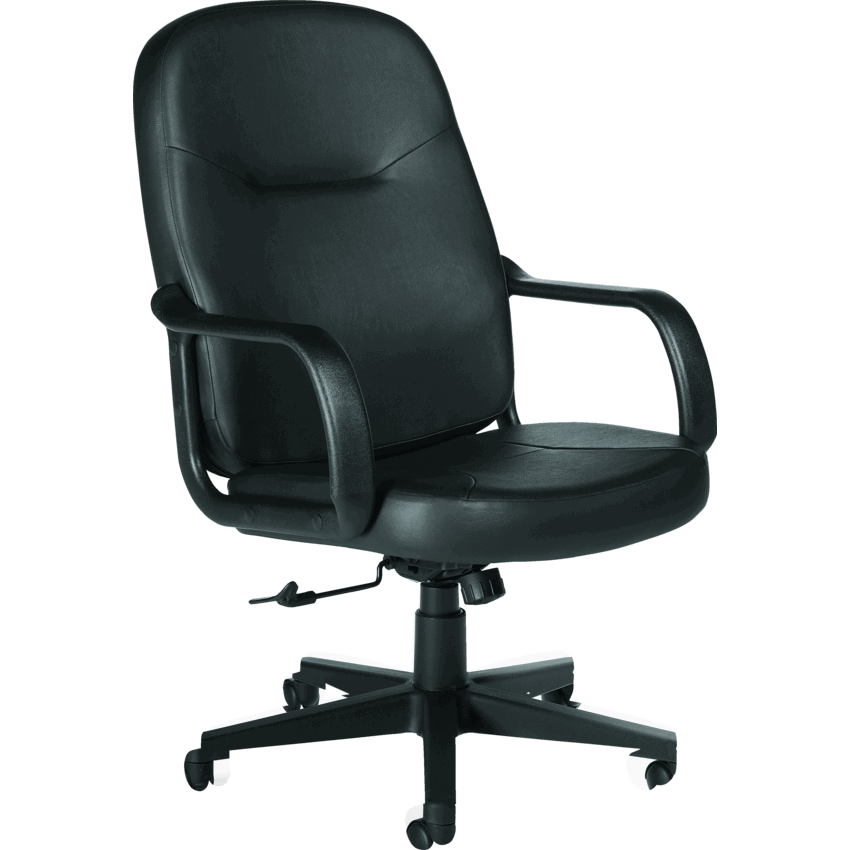 Offices to Go® Annapolis High Back Tilter Chair Black
