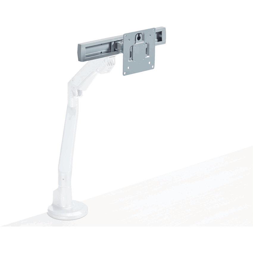 Global G7 Monitor Arm Mini Slide Monitor Arm 6"W x 11"D x 4-1/2"H Tungsten finish