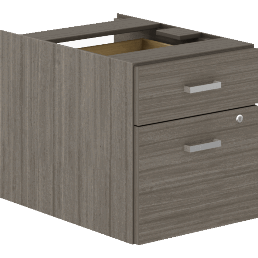 Offices to Go® Newland™ Hanging Pedestals 16"W x16"W x 23"D x 18"H Absolute Acajou