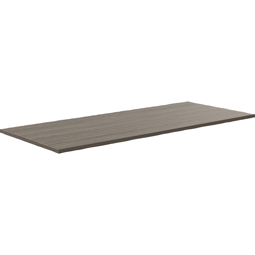 Offices to Go® Newland™ Rectangular Top 72"W X 29"D Absolute Acajou finish