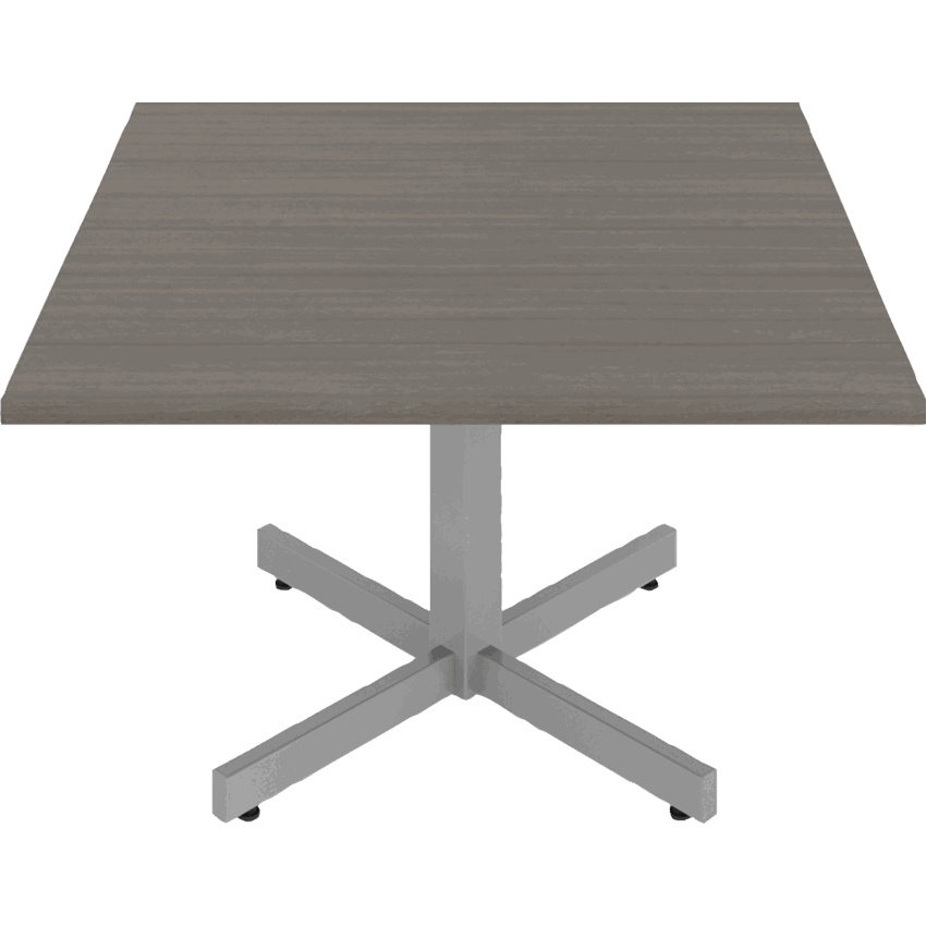 Offices to Go® Newland™ Table Square top 36"W x 36"D x 22"H Absolute Acajou finish