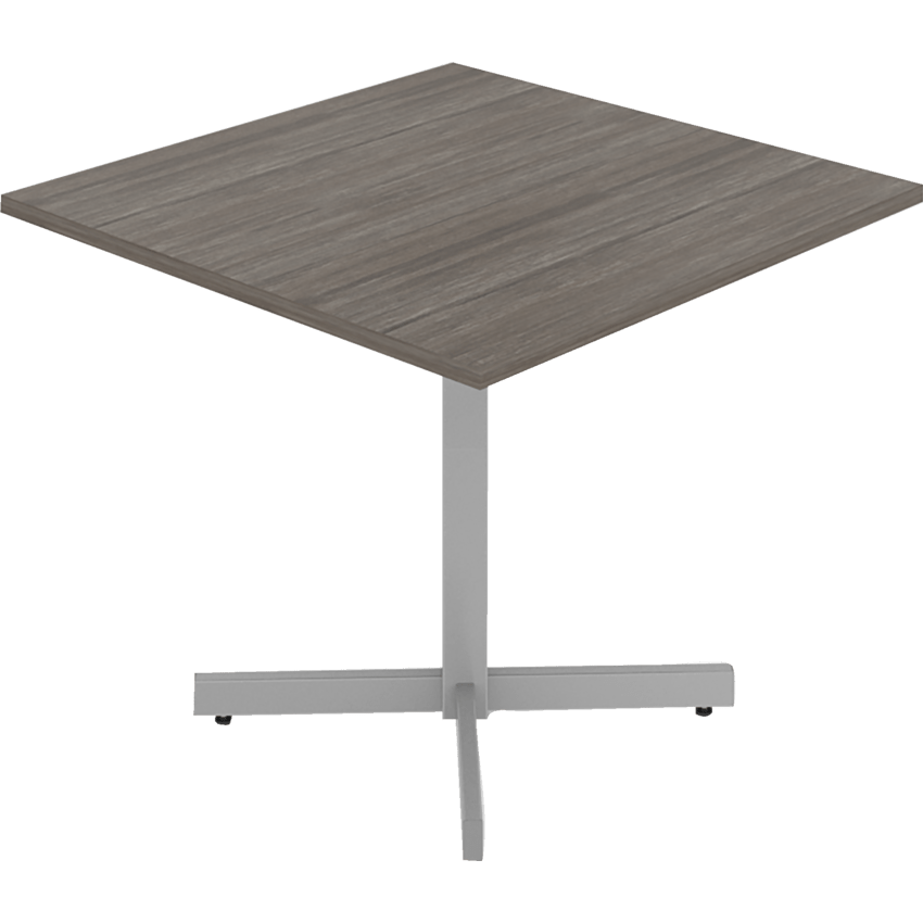 Offices to Go® Newland™ Table Square top 36"W x 36"D x 29"H Absolute Acajou finish