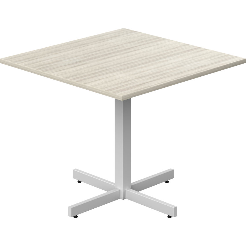 Offices to Go® Newland™ Table Square top 36"W x 36"D x 29"H Noce Grigio finish
